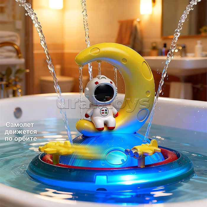 Игрушка для купания "Аква астронавт" в коробке