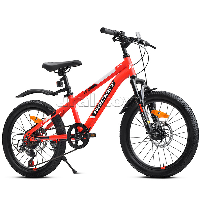Велосипед 20" Rocket Crux 2.0 , цвет красный, размер 11"