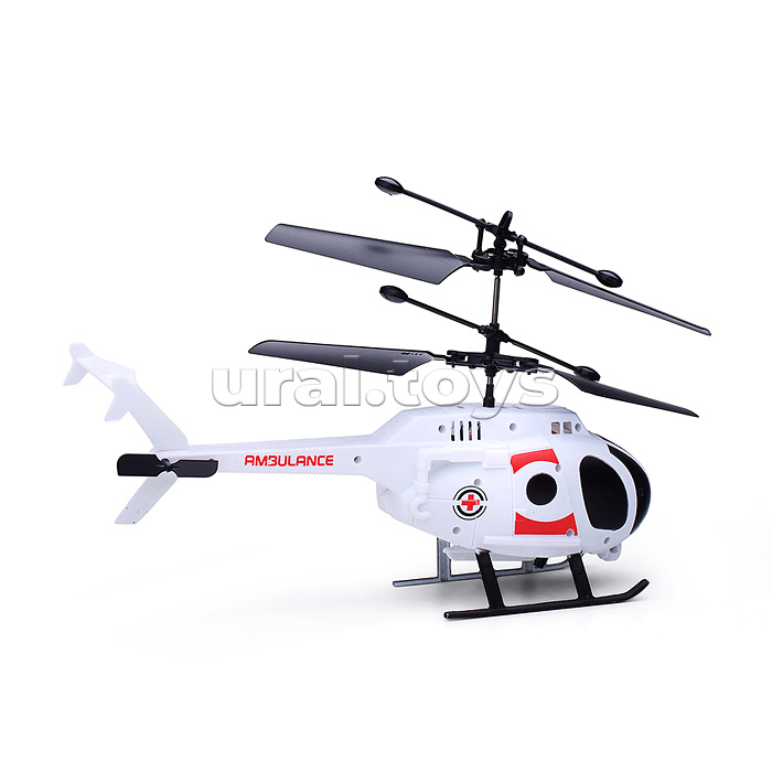 Вертолет "Медицина катастроф" р/у, 27 MHz, в коробке