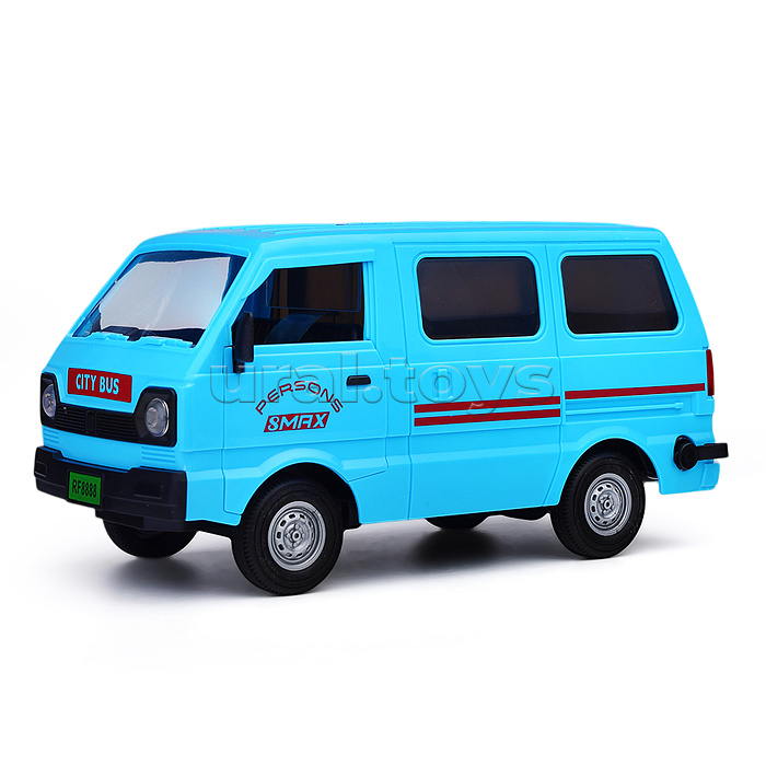 Машина "Микровэн" 1:16,  свет, звук, в коробке