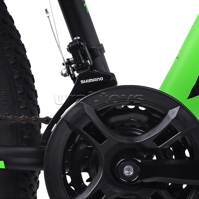 Велосипед 26" Rocket Azkar Pro, цвет зеленый, размер 18"