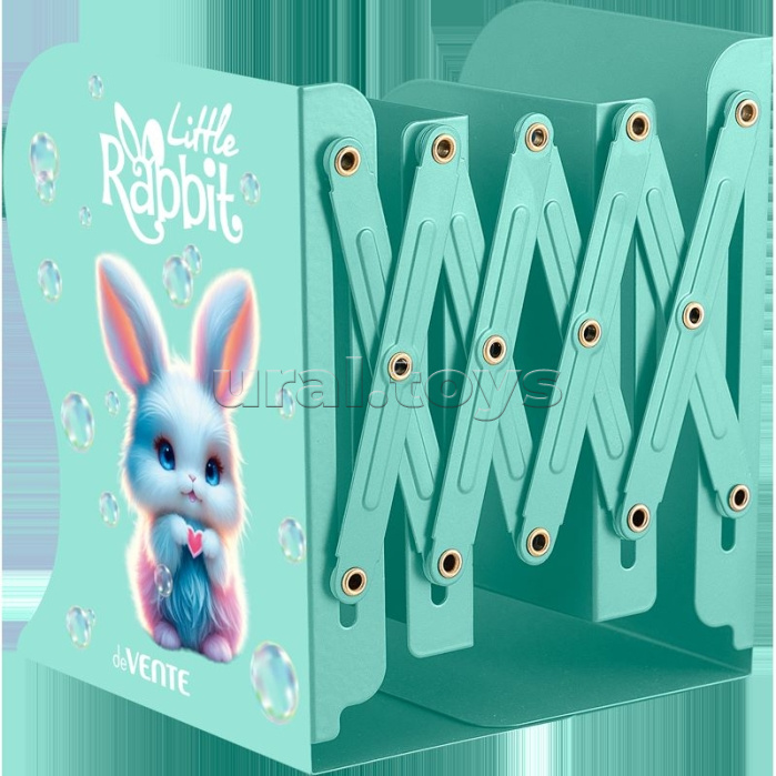 Подставка для учебников и книг "Amai Menoko" 19x14,7x9 см, металлическая, телескопическая, окрашенная, вес 600 г, с полноцветным рисунком, в картонной коробке
