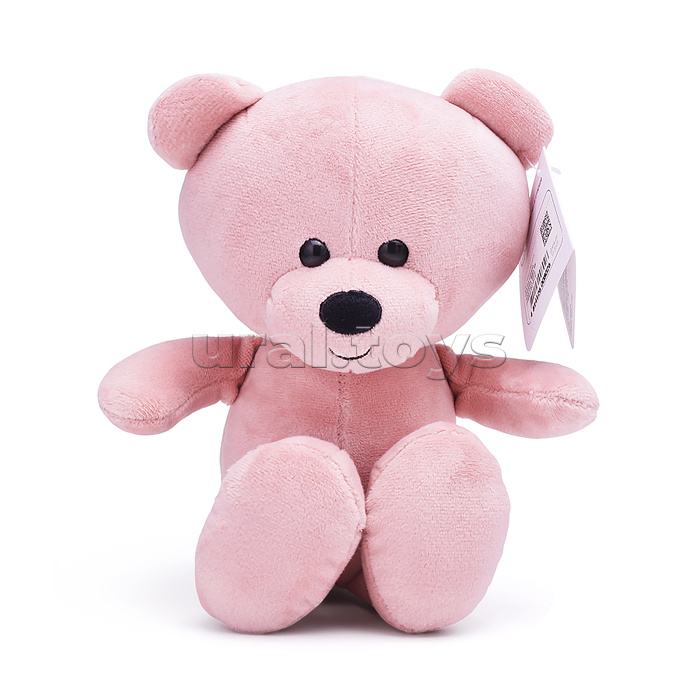 Медведь Вуди, 20см, пудровый