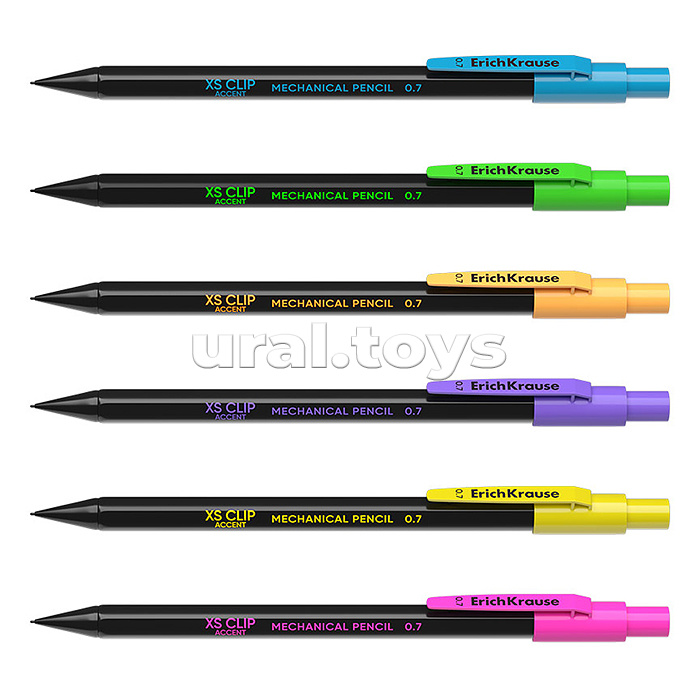 Карандаш механический XS Clip Accent 0.7 мм, HB