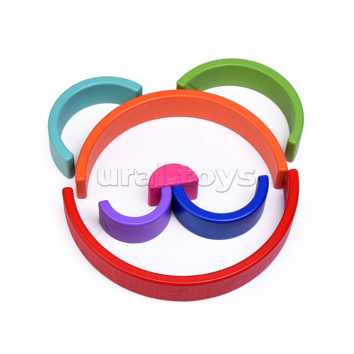 Пирамидка "Веселая Радуга"