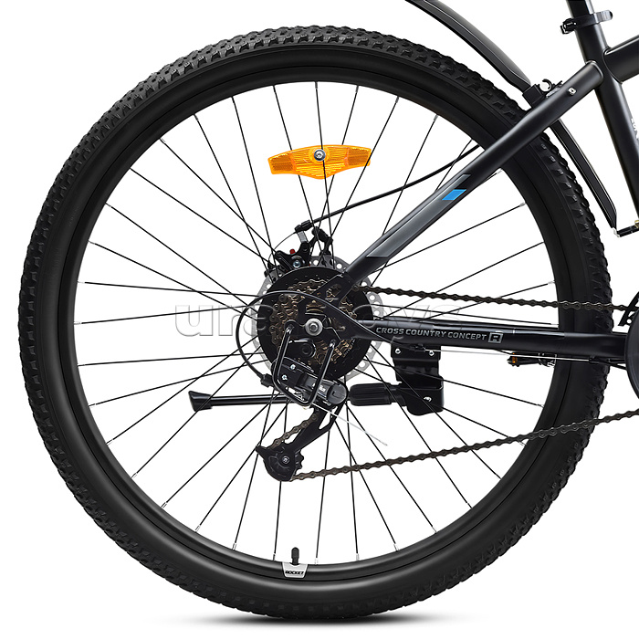 Велосипед 27,5" Rocket Crater 27.5, цвет черный, размер 18"