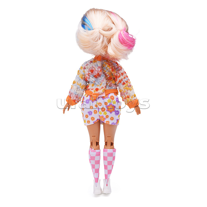 Модная кукла коллекция Glam Core, Энни Indie Core, в розовом костюме, 27см