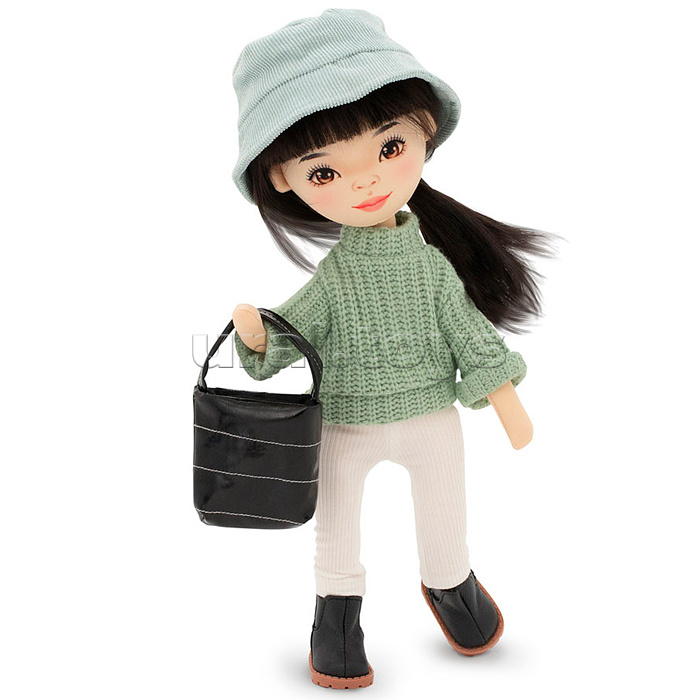 Кукла Lilu в зеленом свитере 32, серия: Весна Кукла Lilu в зеленом свитере 32, серия: Весна