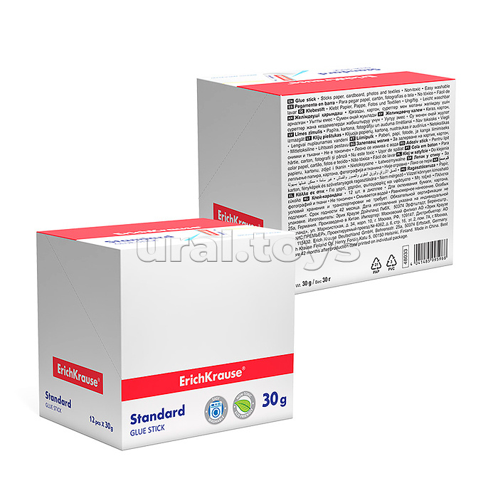 Клей-карандаш Standard, 30г Клей-карандаш Standard, 30г