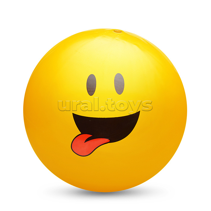 Мяч детский надувной "Смайлик" 60г.