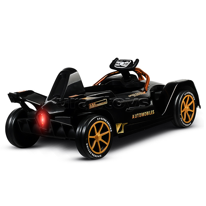 Электромобиль детский "Ралли" (цвет черный)