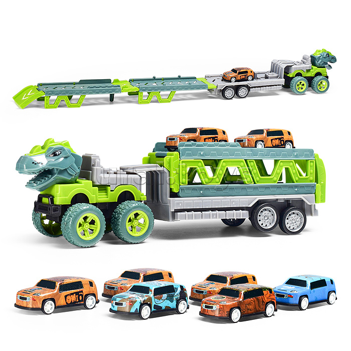 Машина "Fast Track-2" (6 машин в комплекте, инерционная) в пакете