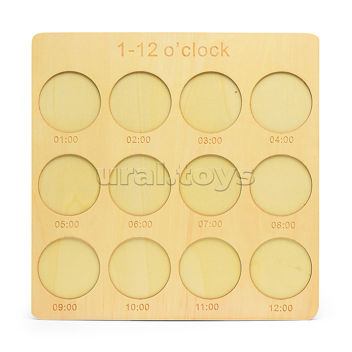 Игра развивающая "Часики"