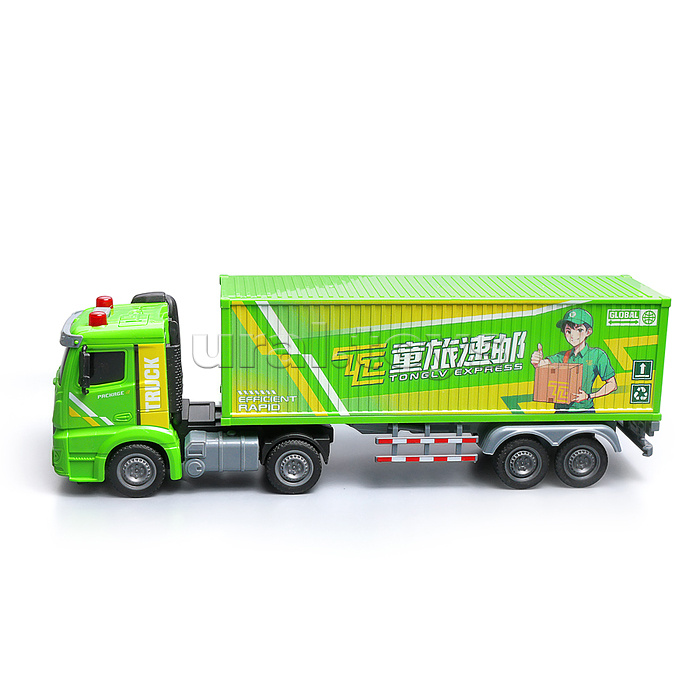 Машина "ТрансКонтинент" на батарейках. в коробке