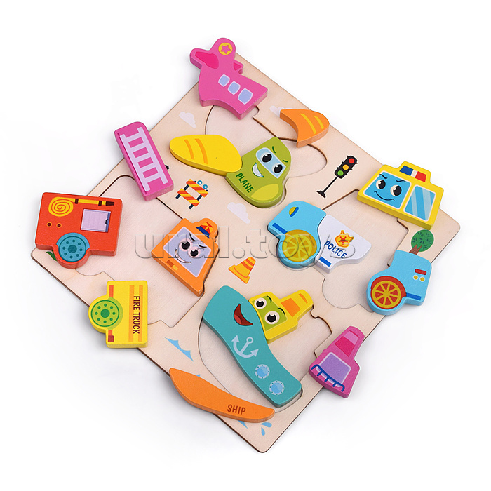 Пазл-вкладыш "Транспорт"