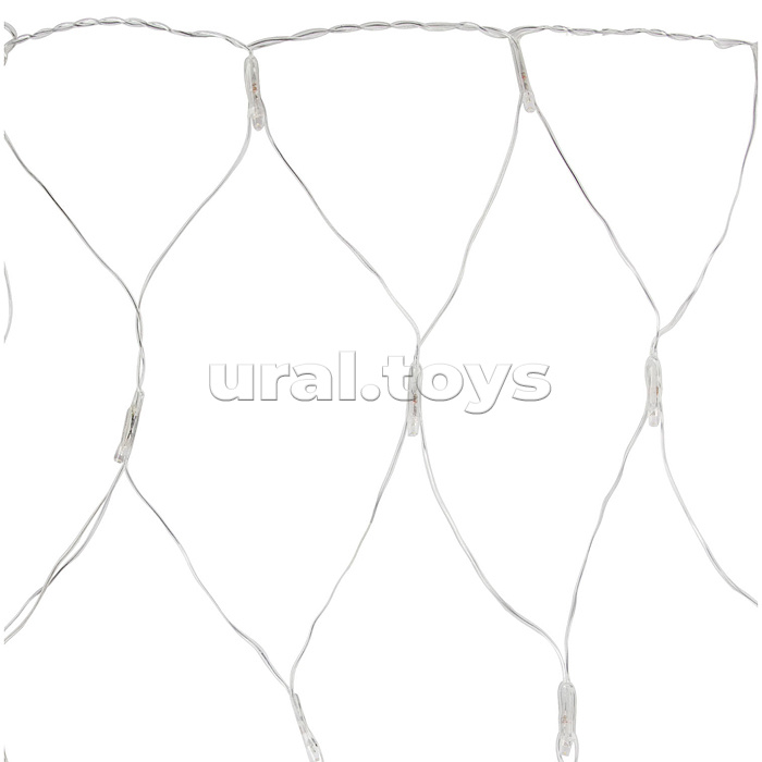 Электрогирлянда светодиодная Сетка, 3*2м, 192 лампы, цветная