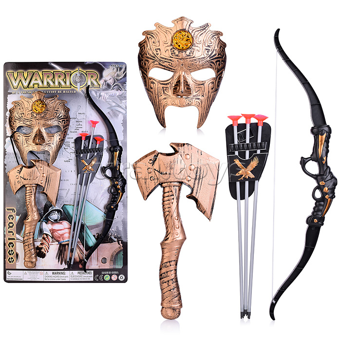 Набор рыцаря "Храбрый воин" на листе