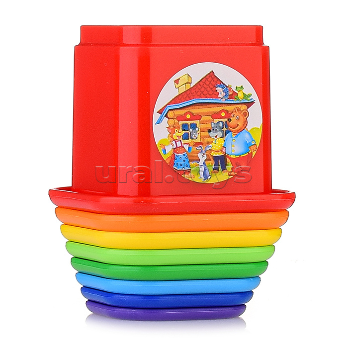 Пирамидка "Теремок"