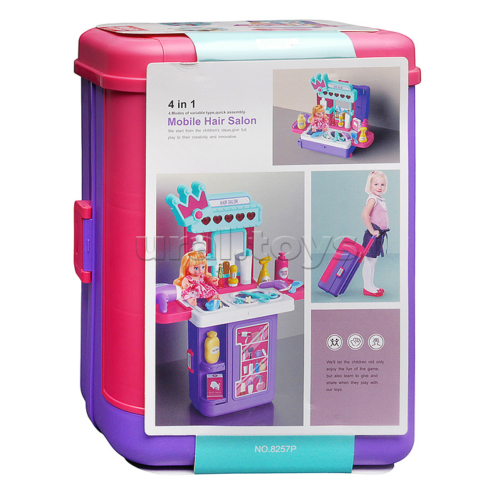 Игровой набор "Стилист" в чемодане