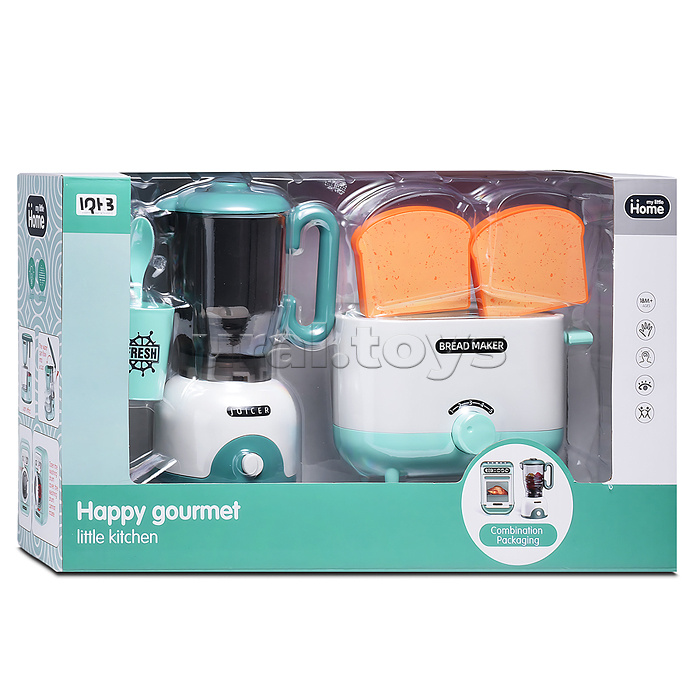 Набор бытовой техники "Блендер, тостер" в коробке