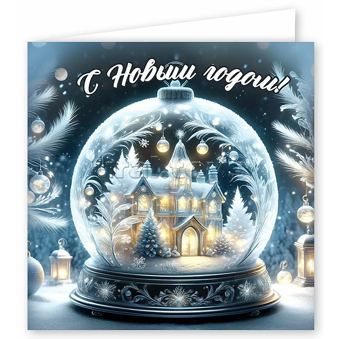 Бирка для подарка "С Новым годом!"