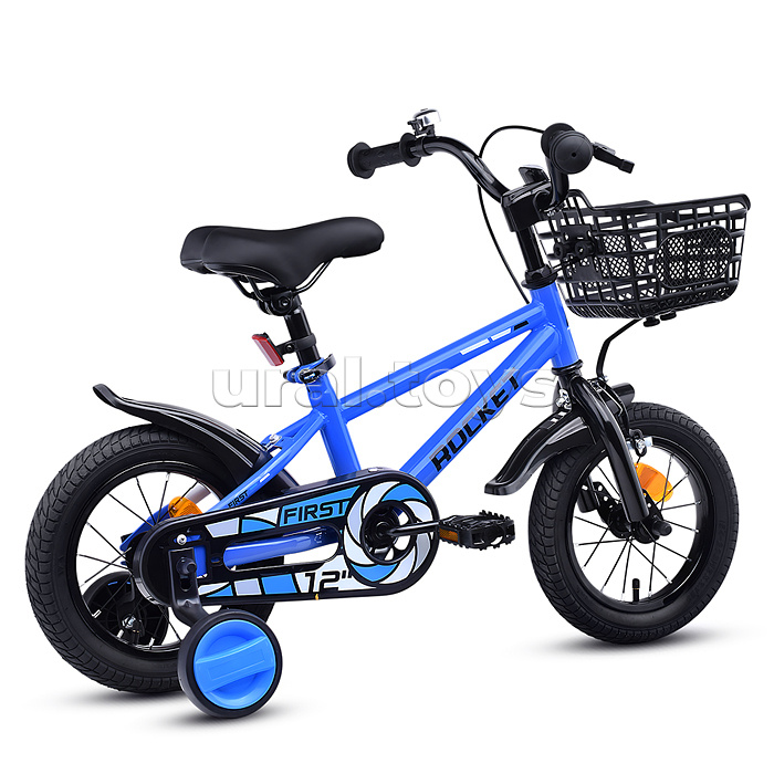 Велосипед 12" Rocket First, цвет синий