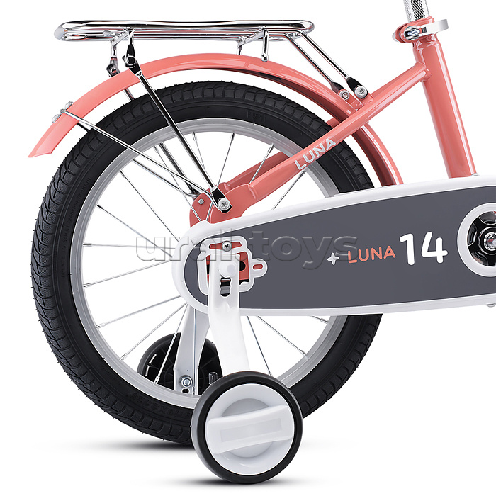 Велосипед 14" Rocket Luna, цвет розовый