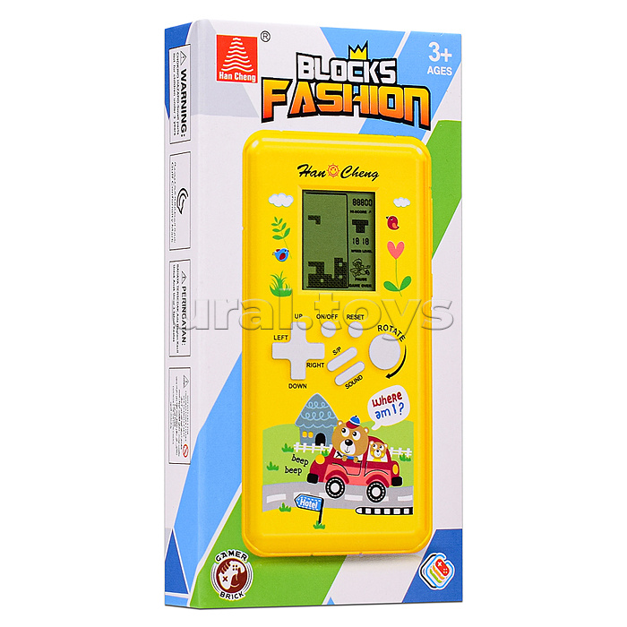 Игра электронная "Blocks fashion" в коробке