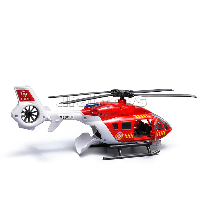 Машина "Спасательный пожарный вертолет" 1:14, в коробке