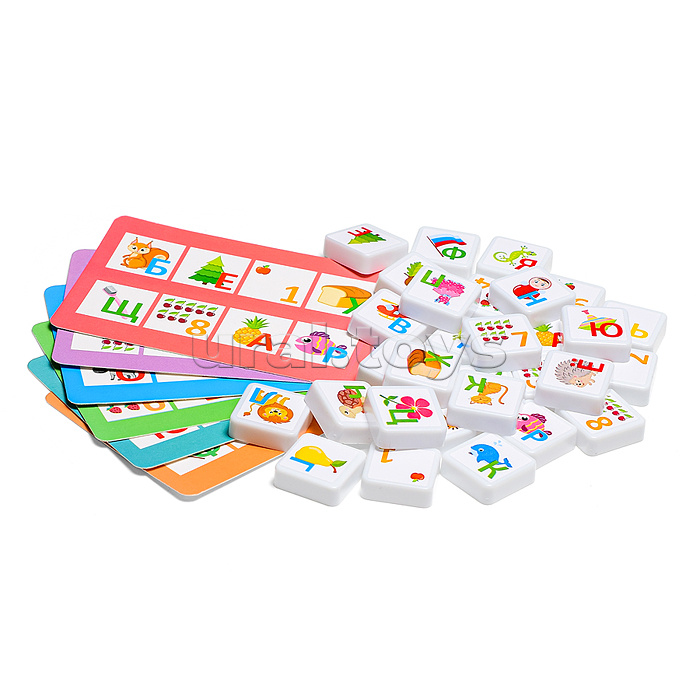 Лото дорожное "Азбука-Математика"