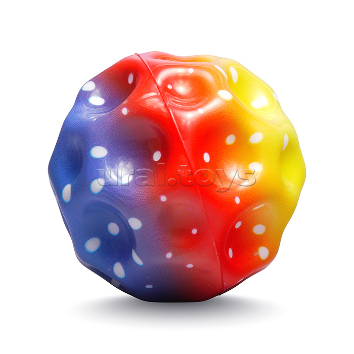 Мяч детский "Веселый радужник" PU (7см) в коробке