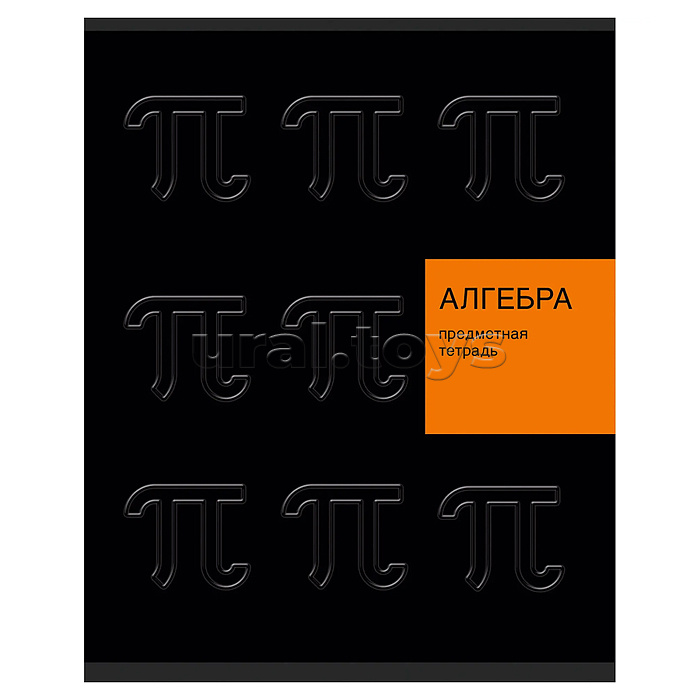 Тетрадь 48л. клетка "New Black" Алгебра