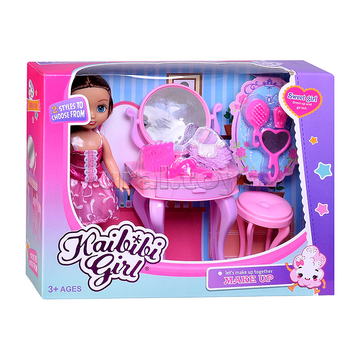 Кукла "Света" с аксессуарами, в коробке