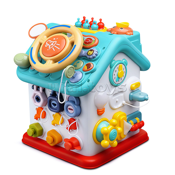 Домик развивающий "Умный домик" в коробке