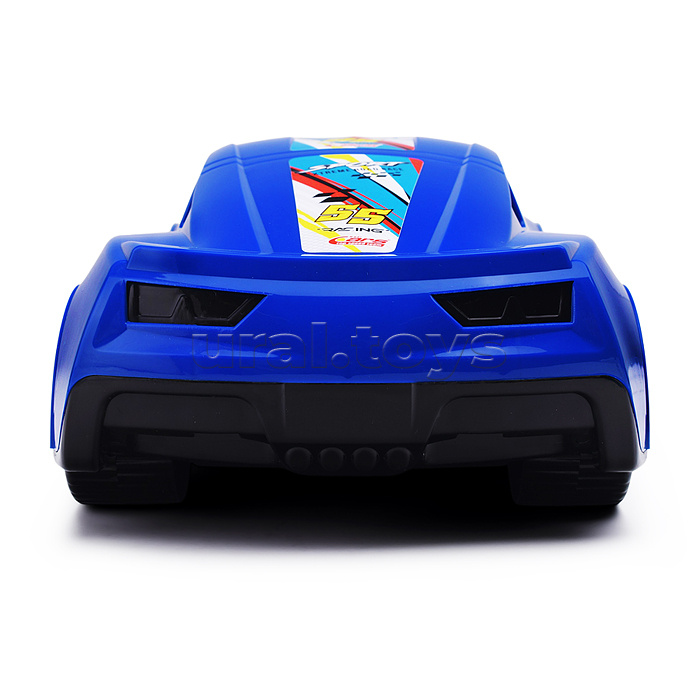 Машинка Turbo "V-MAX" синяя 40 см