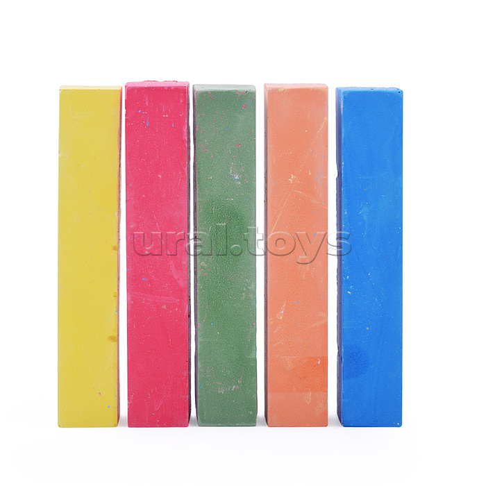 Мел цветной "Hello Kitty" для асфальта, Jumbo 5 шт. в картонной упаковке с европодвесом