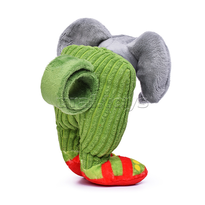 Мягкая игрушка "Слон" в сандалях,28 см.