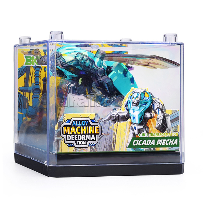 Робот трансформирующийся в фантастических насекомых, в коробке
