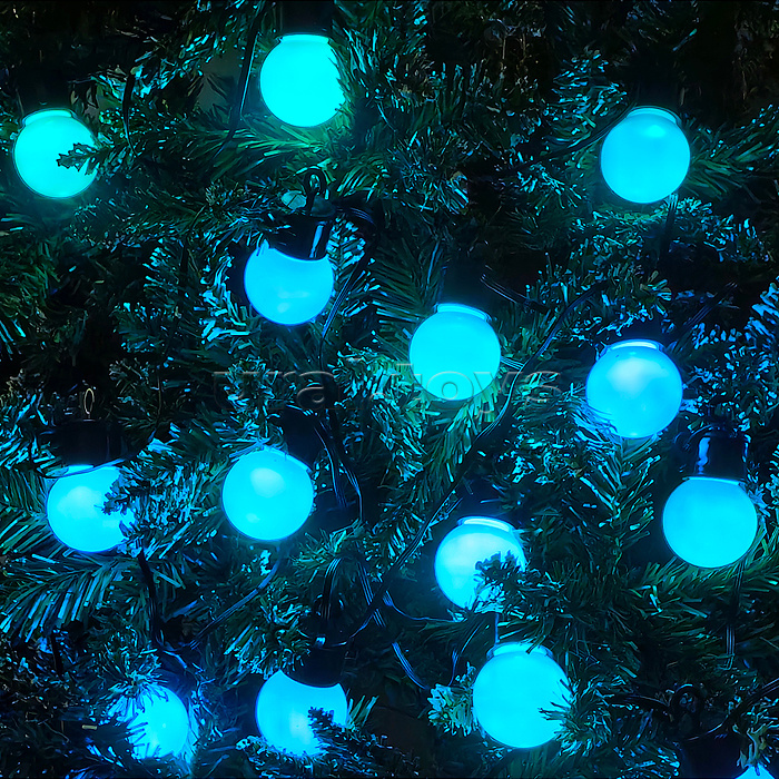 Электрогирлянда-Smart 6 м, 20 ламп, 10 режимов, USB, ИК пульт (цветная)в пакете