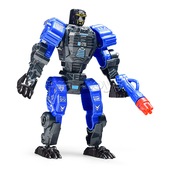 Робот трансформирующийся в леопарда и волка, в коробке