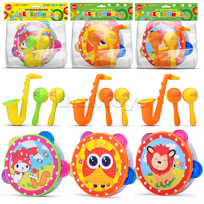 Набор музыкальных инструментов "Музыкальная вечеринка"