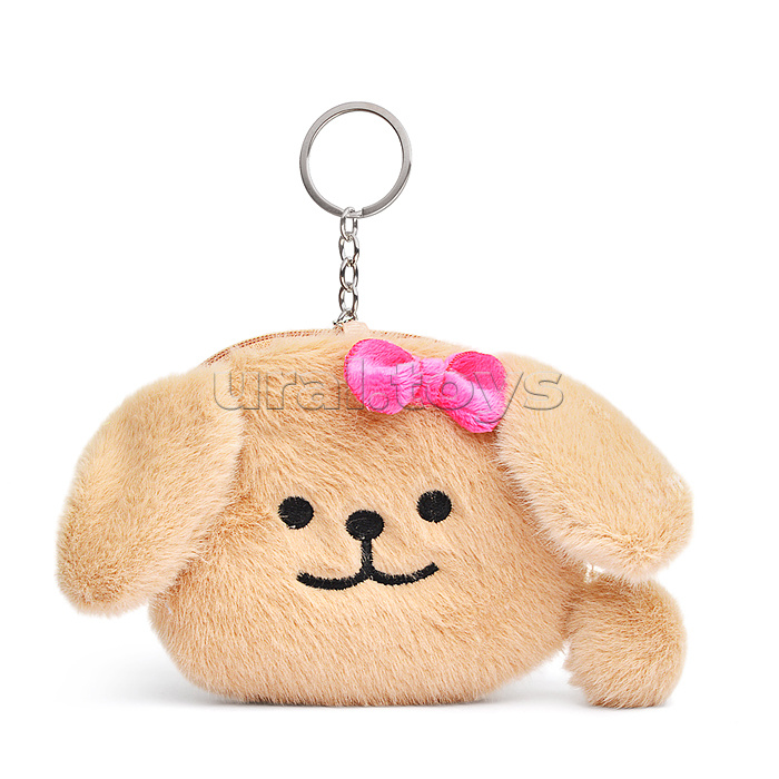 Мягкий брелок-кошелек "Собачка" 12см