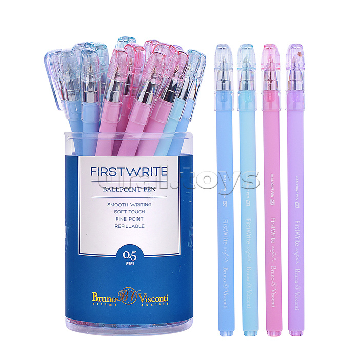 Ручка "FirstWrite. Zefir" шариковая 0.5 мм, синяя