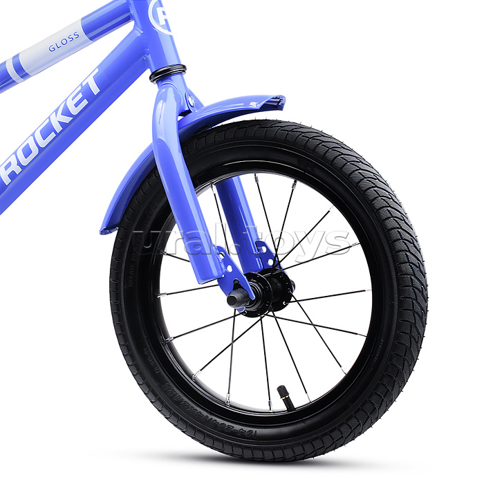 Велосипед 14" Rocket Gloss, цвет сиреневый