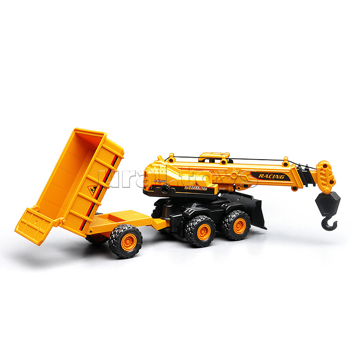 Машина "Строительный транспорт" в коробке