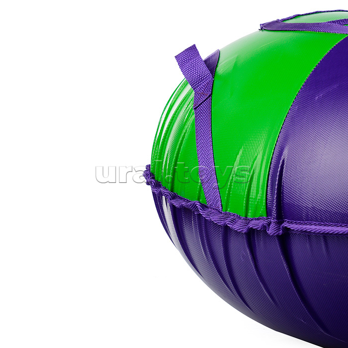 Санки-ватрушка, серия "Спорт", 120см, фиолетово-зеленый (в пакете)