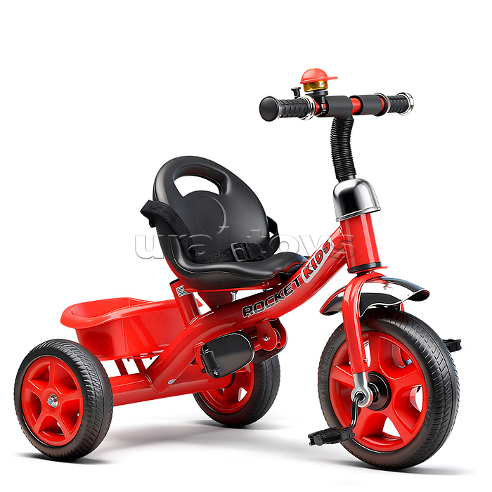 Велосипед 3-х колесный, красный