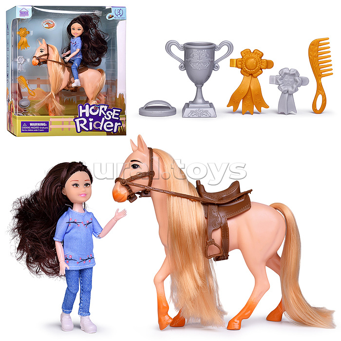 Набор лошадка "Чемпион" в коробке