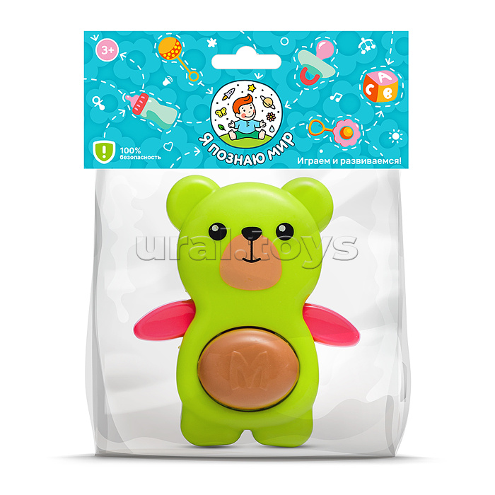 Погремушка "Медвежонок" в пакете Погремушка "Медвежонок" в пакете