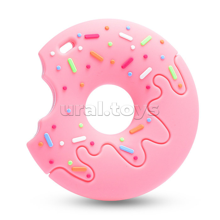 Игрушка -грызунок "Пончик"